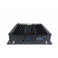 Промышленный мини-компьютер Intel Core i5-1235U, 16 ГБ RAM, SSD 512 ГБ NVMe, 2 LAN, 2 COM/RS-485, Wi-Fi