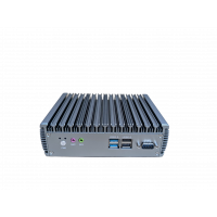 Промышленный мини-компьютер Intel Celeron J6412, 8 ГБ RAM, SSD 128 ГБ, 2 LAN, 2 COM