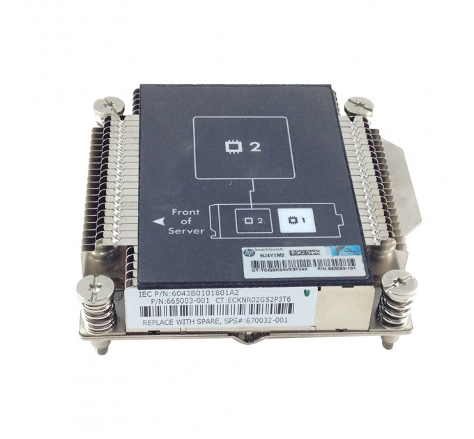 Радиатор для сервера HP Proliant BL460c Gen8 CPU2