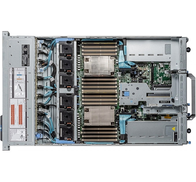 Сервер Dell PowerEdge R7525 AMD EPYC 7F52 / 256G / 2 x 1.92T SSD + 2 x 8T SATA + 2 x 2T NVMe