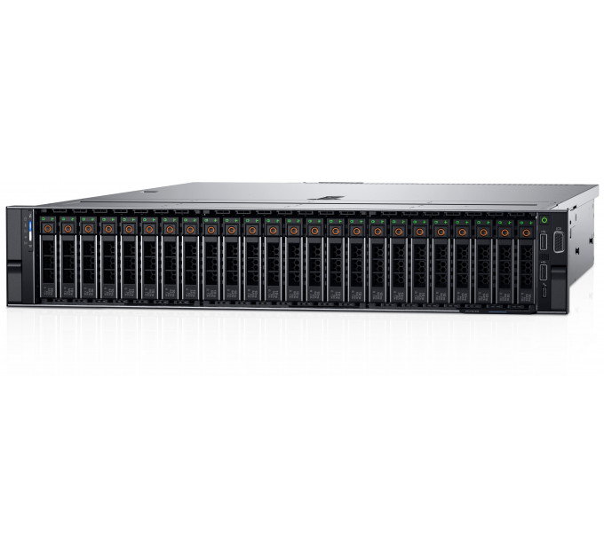 Сервер Dell PowerEdge R7515 24SFF с поддержкой 12 NVMe